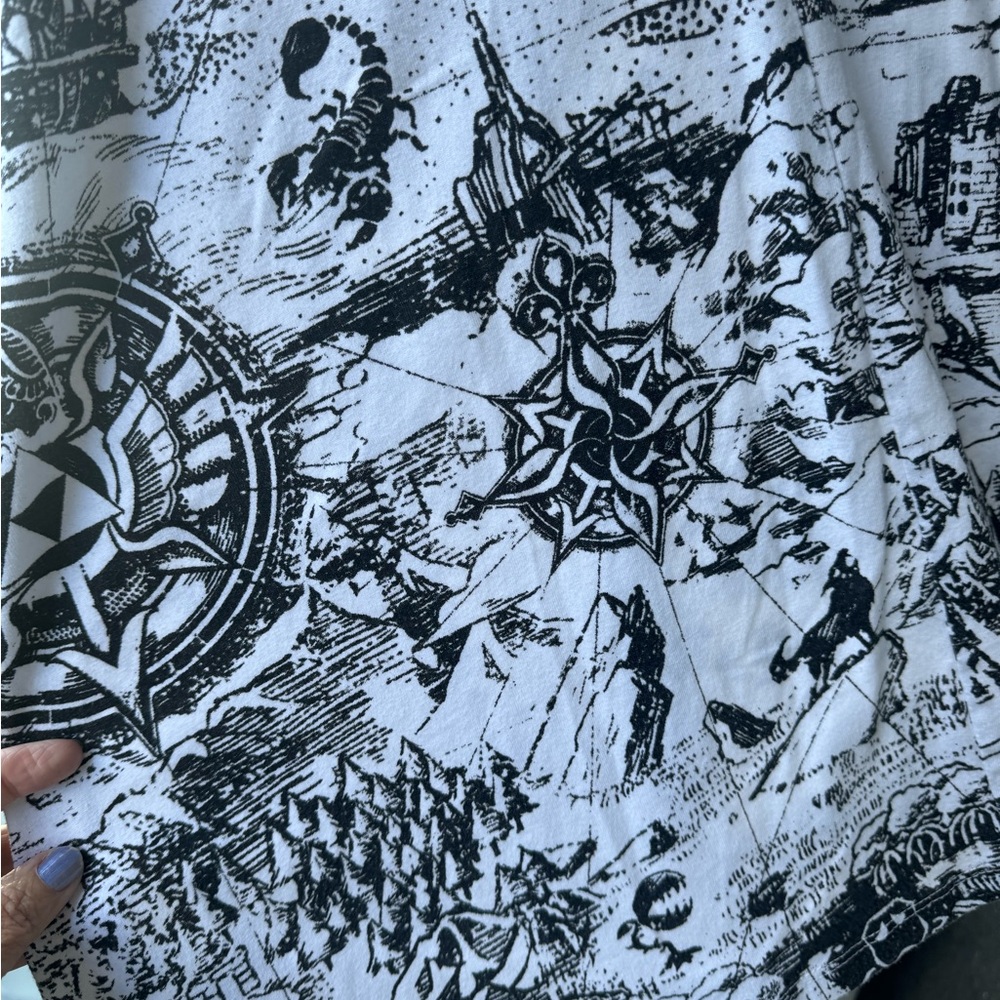 Legend of Zelda print short dress. Xl
